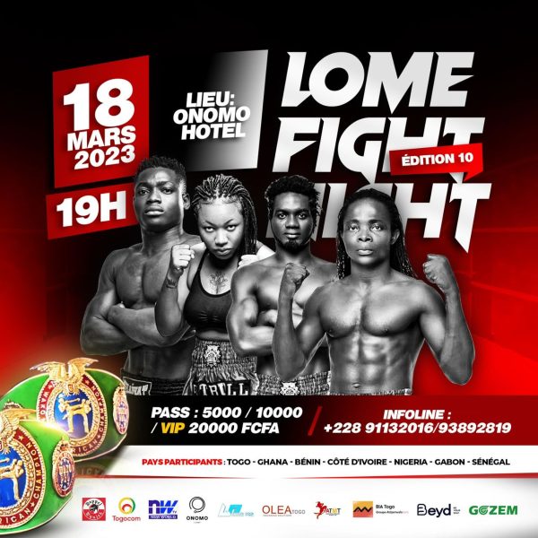 Lomé Fight Night : une dixième édition qui s'annonce mémorable